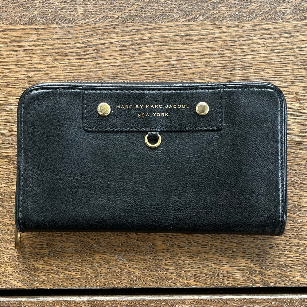 Marc by Marc Jacobs Black Leather Purse